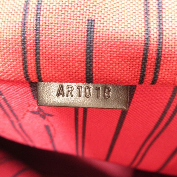 LOUIS VUITTON Neverfull MM Shoulder tote bag Damier Ebene Used LV - Picture 8 of 10